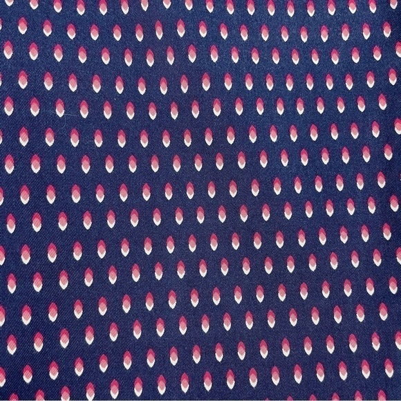 Gap Slim City Khakis Purple with Pink/White Teardrop Print Size 2 - Picture 3 of 9